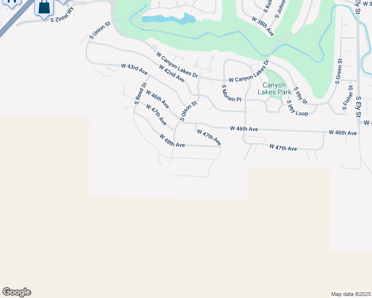 map of restaurants, bars, coffee shops, grocery stores, and more near 3710 West 48th Avenue in Kennewick