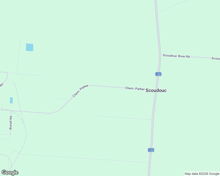 map of restaurants, bars, coffee shops, grocery stores, and more near 54 Chemin Parker in Scoudouc