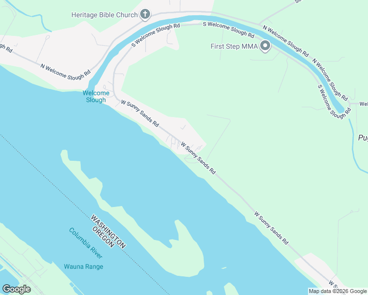 map of restaurants, bars, coffee shops, grocery stores, and more near 271 West Sunny Sands Road in Cathlamet