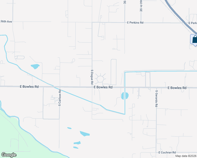 map of restaurants, bars, coffee shops, grocery stores, and more near 203106 East Bowles Road in Kennewick