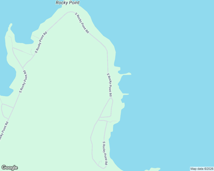 map of restaurants, bars, coffee shops, grocery stores, and more near 23385 South Rocky Point Road in Pickford