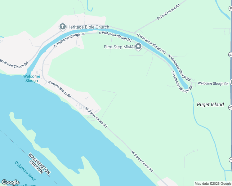 map of restaurants, bars, coffee shops, grocery stores, and more near 1 Springer Street in Cathlamet