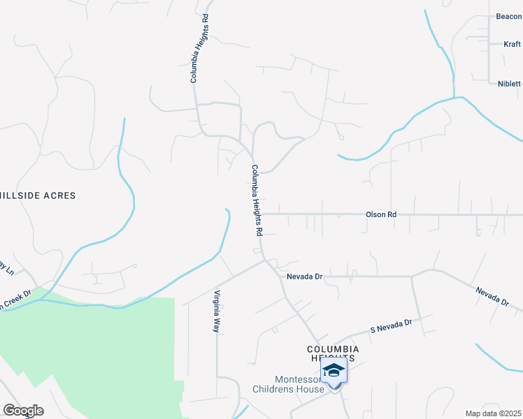 map of restaurants, bars, coffee shops, grocery stores, and more near 944 Olson Road in Longview