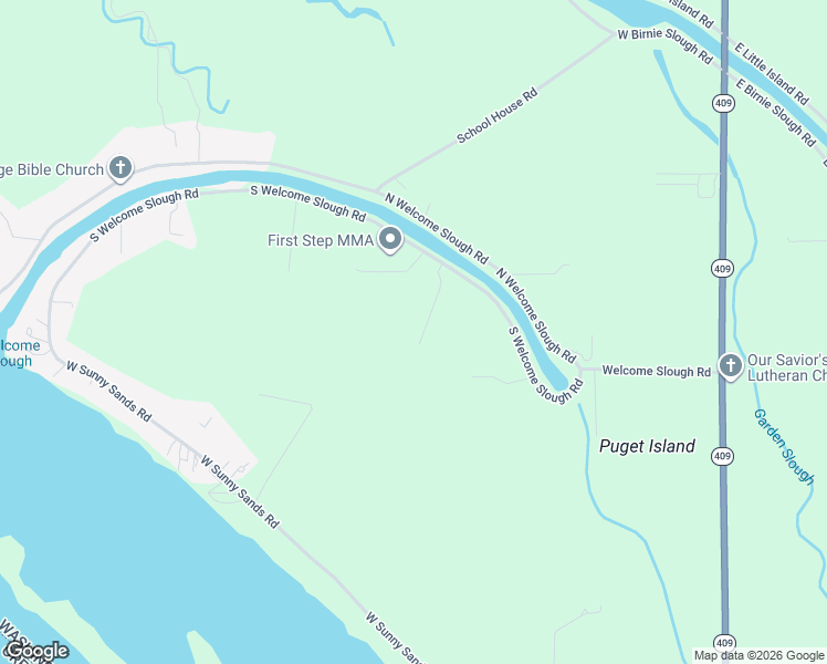 map of restaurants, bars, coffee shops, grocery stores, and more near 83 South Welcome Slough Road in Cathlamet