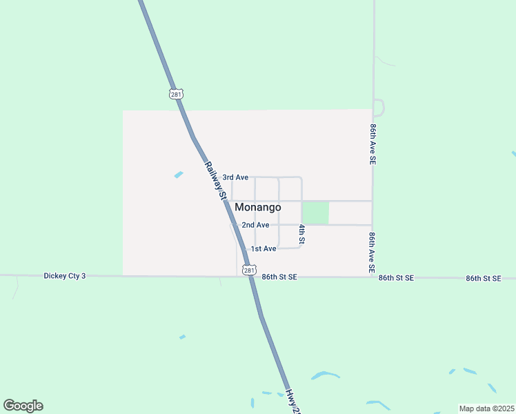 map of restaurants, bars, coffee shops, grocery stores, and more near in Monango