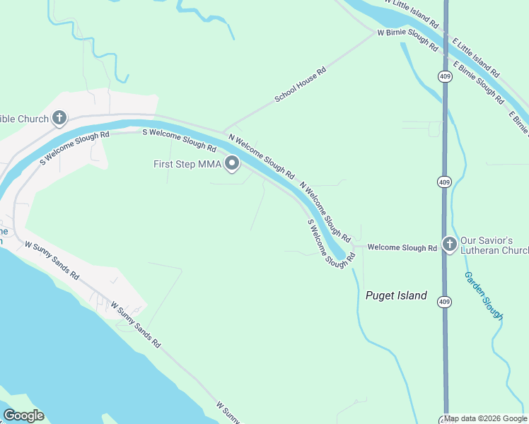 map of restaurants, bars, coffee shops, grocery stores, and more near 83 South Welcome Slough Road in Cathlamet