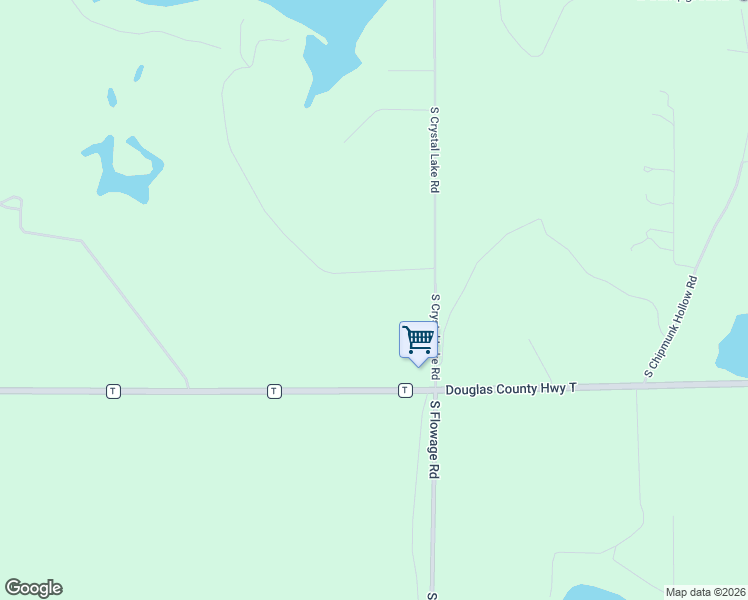 map of restaurants, bars, coffee shops, grocery stores, and more near 16351 South Ball Park Road in Gordon