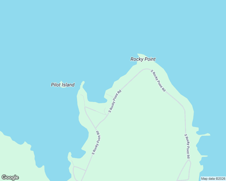 map of restaurants, bars, coffee shops, grocery stores, and more near 23434 South Rocky Point Road in Pickford