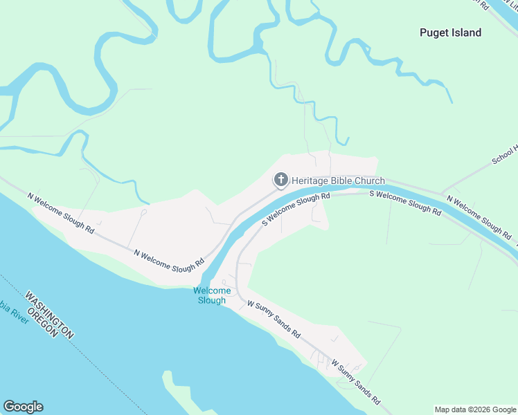 map of restaurants, bars, coffee shops, grocery stores, and more near 211 North Welcome Slough Road in Cathlamet