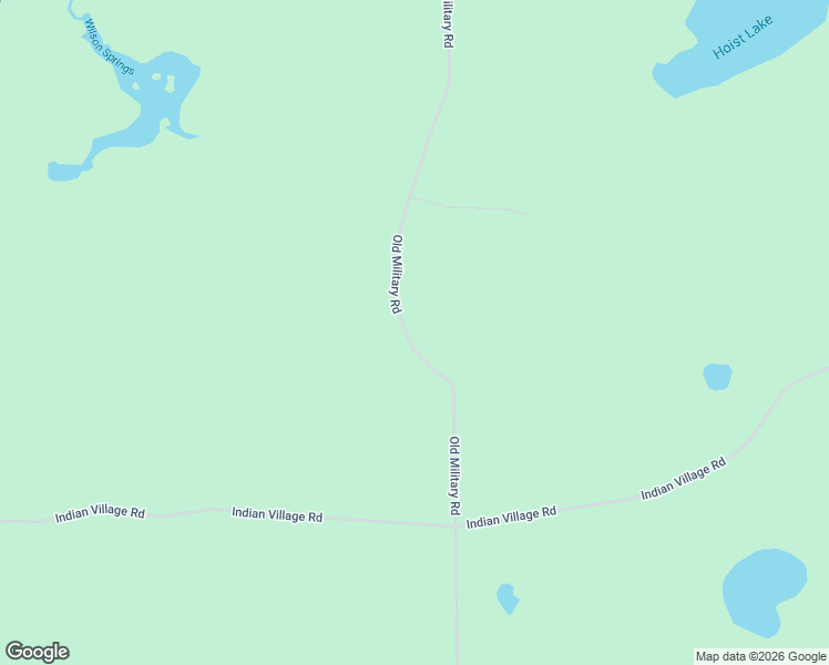 map of restaurants, bars, coffee shops, grocery stores, and more near 2131 Old Military Road in Watersmeet