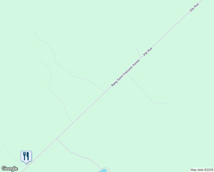 map of restaurants, bars, coffee shops, grocery stores, and more near 405 Rang Saint-François-Xavier in Saint-Philibert