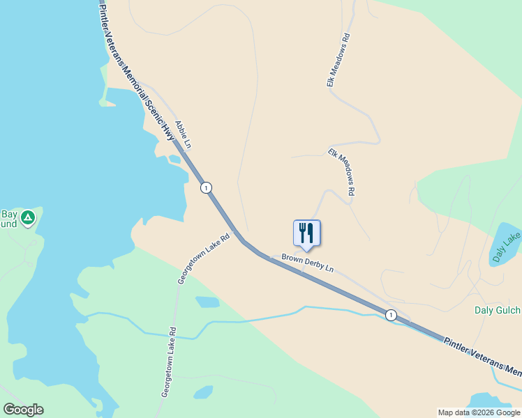 map of restaurants, bars, coffee shops, grocery stores, and more near 174 RR Lakeview Drive in Anaconda