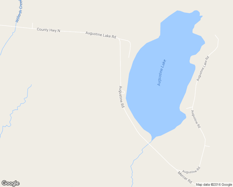 map of restaurants, bars, coffee shops, grocery stores, and more near 82175 Augustine Road in Glidden