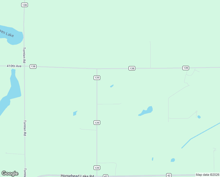 map of restaurants, bars, coffee shops, grocery stores, and more near 14931 County Highway 139 in Parkers Prairie