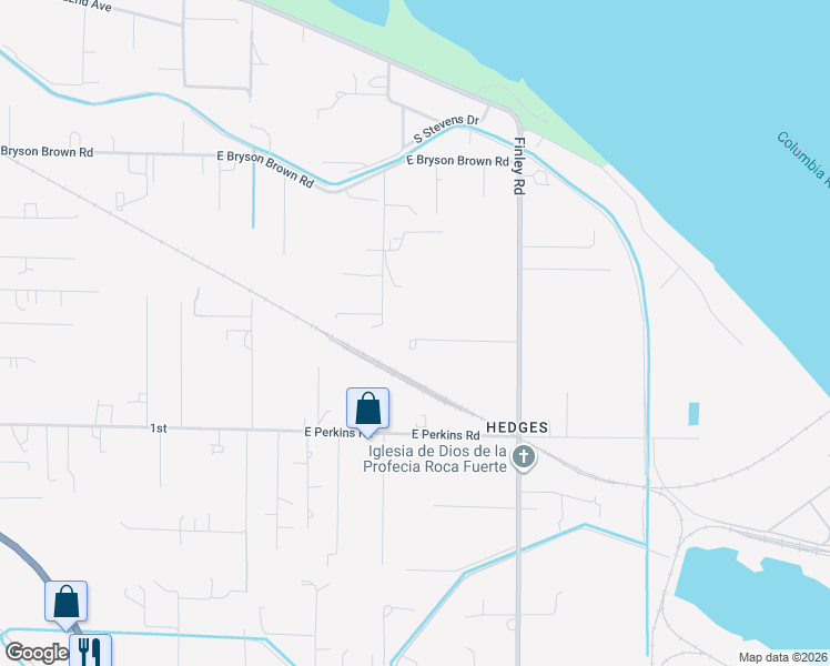 map of restaurants, bars, coffee shops, grocery stores, and more near 20105 South 2198 Prse Way in Kennewick
