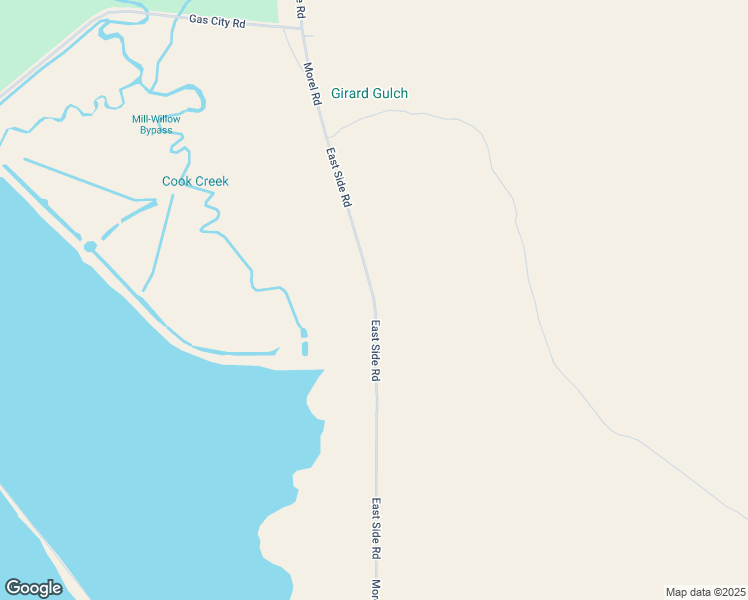 map of restaurants, bars, coffee shops, grocery stores, and more near 25200 East Side Road in Anaconda