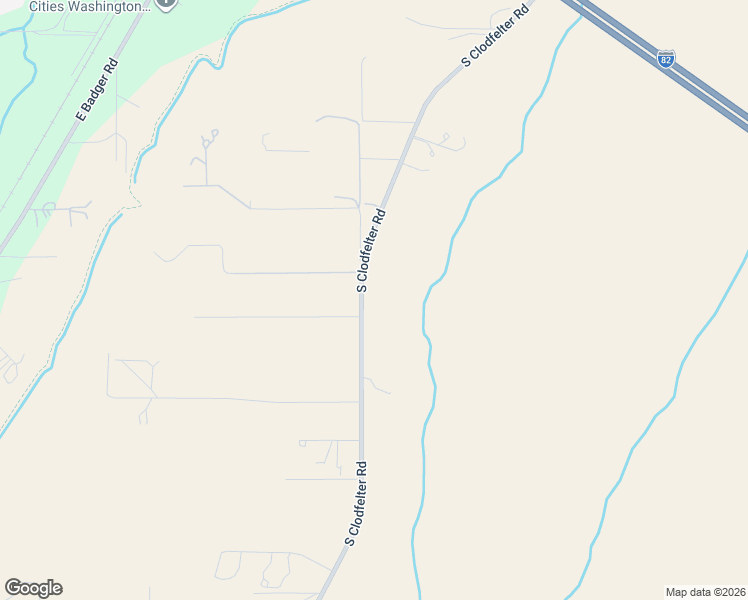 map of restaurants, bars, coffee shops, grocery stores, and more near 22109 South Clodfelter Road in Kennewick