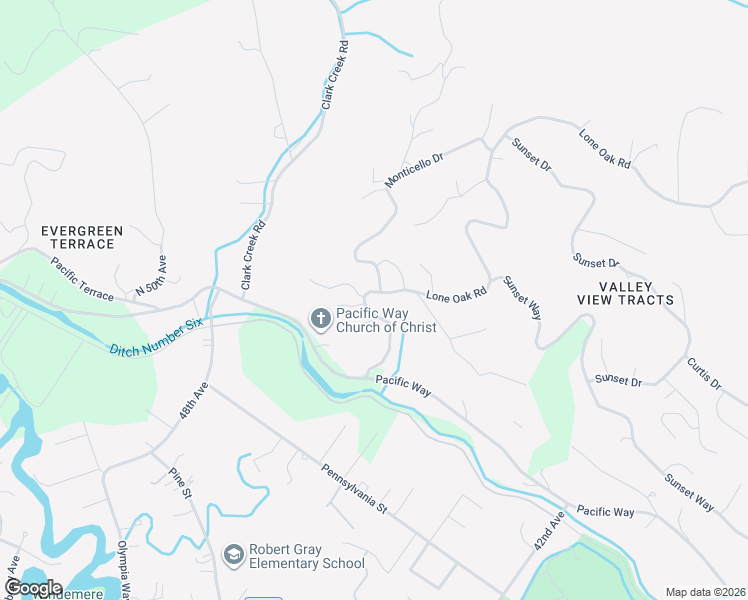 map of restaurants, bars, coffee shops, grocery stores, and more near 130 Lone Oak Road in Longview