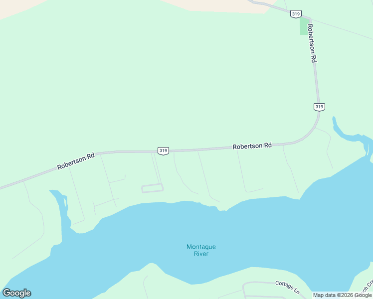 map of restaurants, bars, coffee shops, grocery stores, and more near 1314 Prince Edward Island 319 in Montague