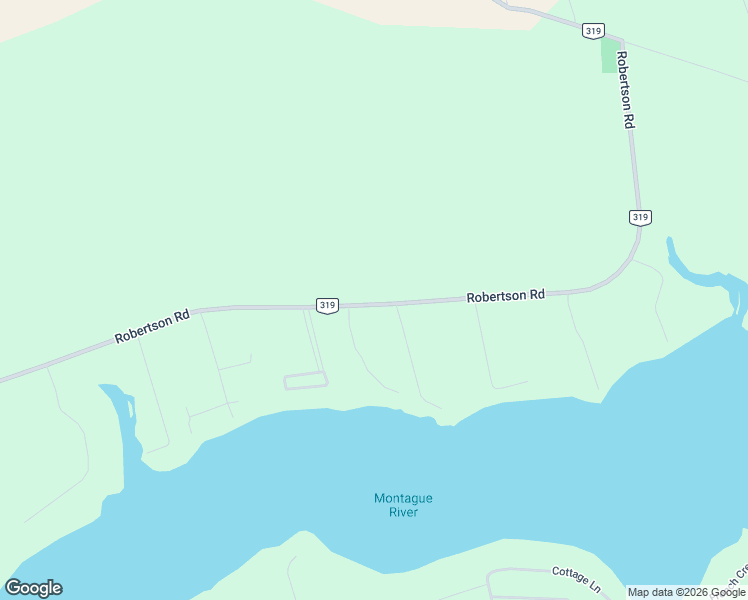 map of restaurants, bars, coffee shops, grocery stores, and more near 1314 Prince Edward Island 319 in Montague