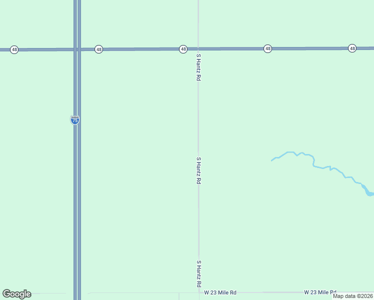 map of restaurants, bars, coffee shops, grocery stores, and more near 22508 South Hantz Road in Rudyard
