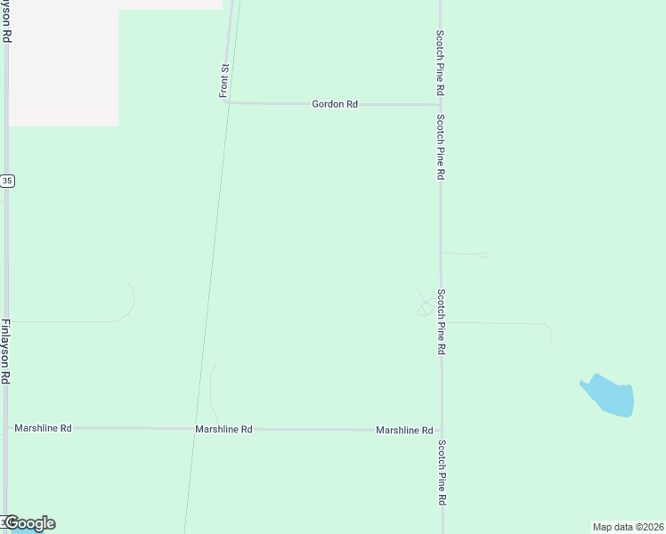 map of restaurants, bars, coffee shops, grocery stores, and more near 62121 Scotch Pine Road in Finlayson