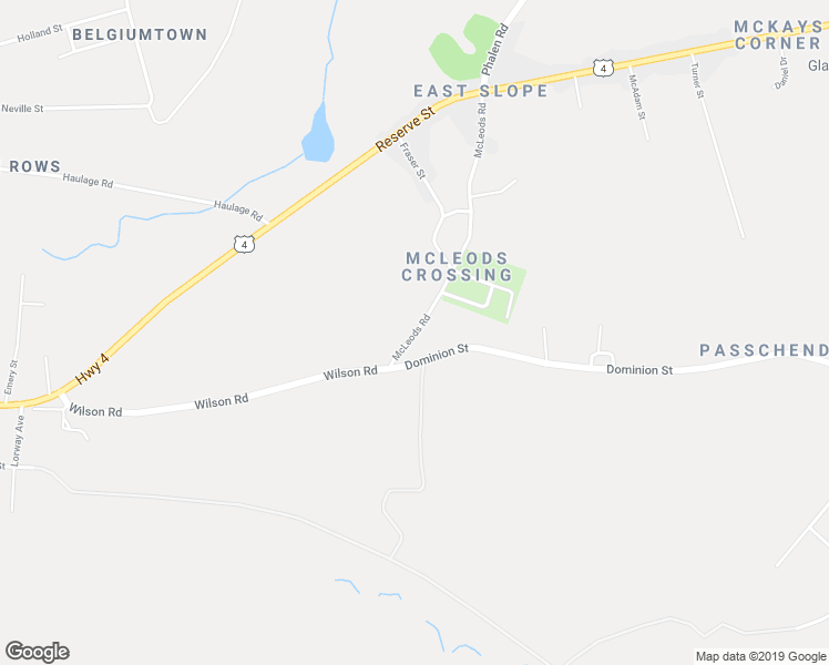 map of restaurants, bars, coffee shops, grocery stores, and more near 78 McLeods Road in Glace Bay