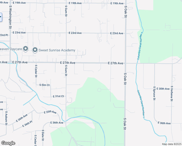 map of restaurants, bars, coffee shops, grocery stores, and more near 18420 South 1884 Pr in Kennewick