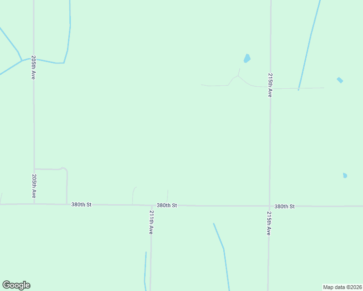 map of restaurants, bars, coffee shops, grocery stores, and more near 21150 380th Street in Clarissa