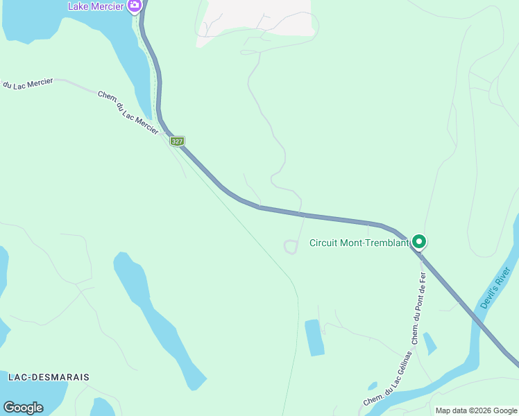 map of restaurants, bars, coffee shops, grocery stores, and more near 1519 Chemin du Village in Mont-Tremblant