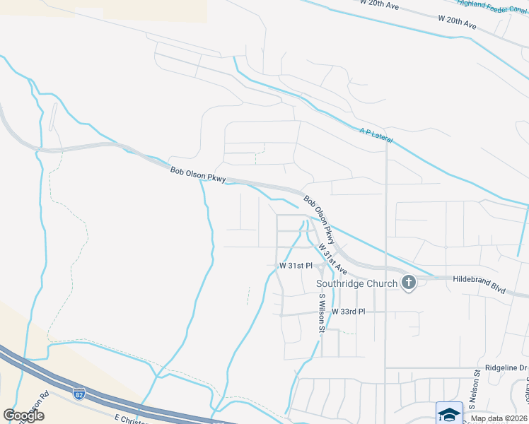 map of restaurants, bars, coffee shops, grocery stores, and more near 3514 South Sherman Street in Kennewick