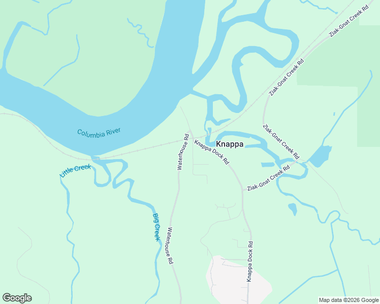 map of restaurants, bars, coffee shops, grocery stores, and more near 93275 Knappa Platt Road in Astoria