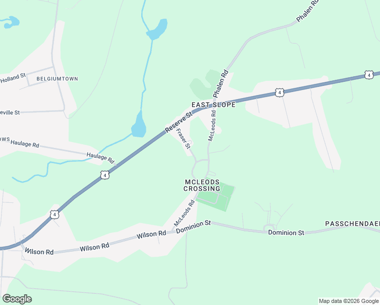 map of restaurants, bars, coffee shops, grocery stores, and more near 31 Fraser Street in Glace Bay