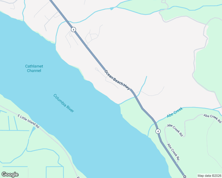 map of restaurants, bars, coffee shops, grocery stores, and more near 78 Riverview East Road in Cathlamet