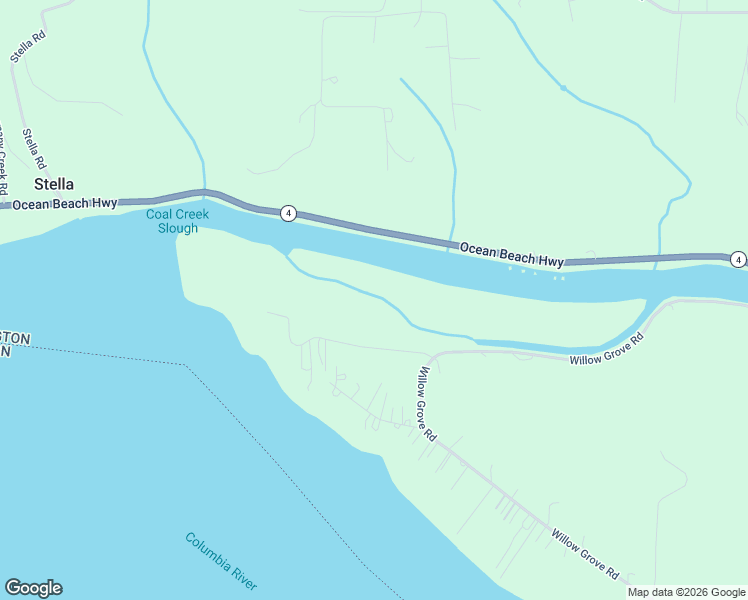 map of restaurants, bars, coffee shops, grocery stores, and more near 205 Columbia Point Road in Longview