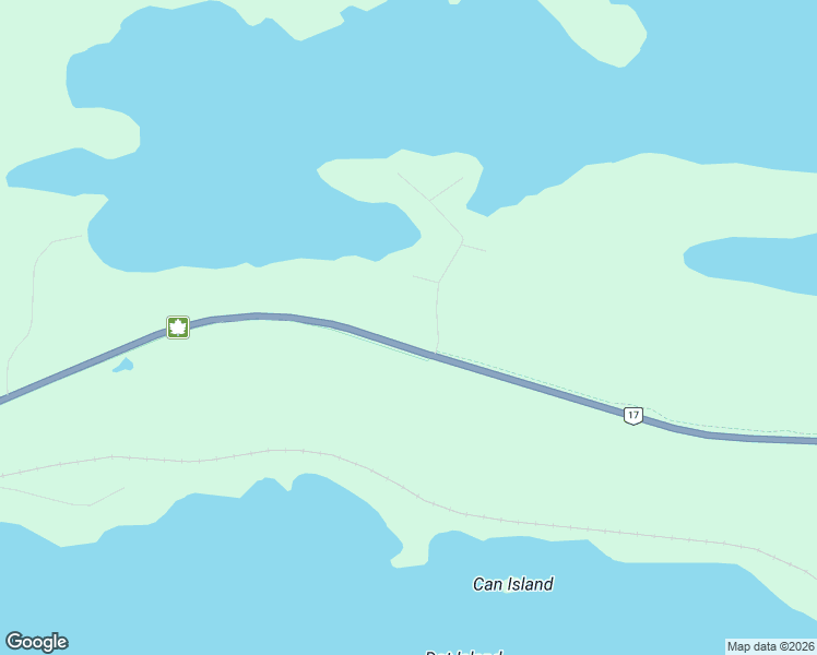 map of restaurants, bars, coffee shops, grocery stores, and more near 2 Birchwood Circle in Blind River