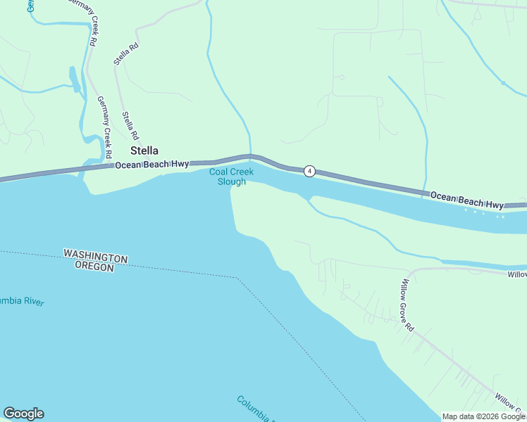 map of restaurants, bars, coffee shops, grocery stores, and more near 266 Columbia Point Road in Longview