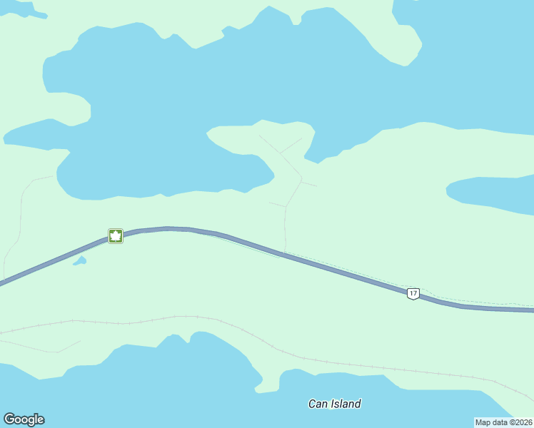 map of restaurants, bars, coffee shops, grocery stores, and more near 1590 Highway 17 in Blind River
