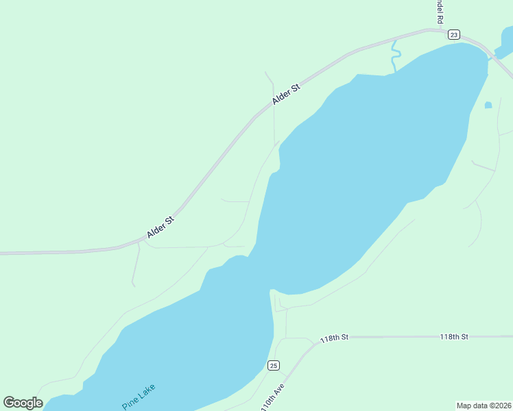 map of restaurants, bars, coffee shops, grocery stores, and more near 12290 111th Avenue in Finlayson