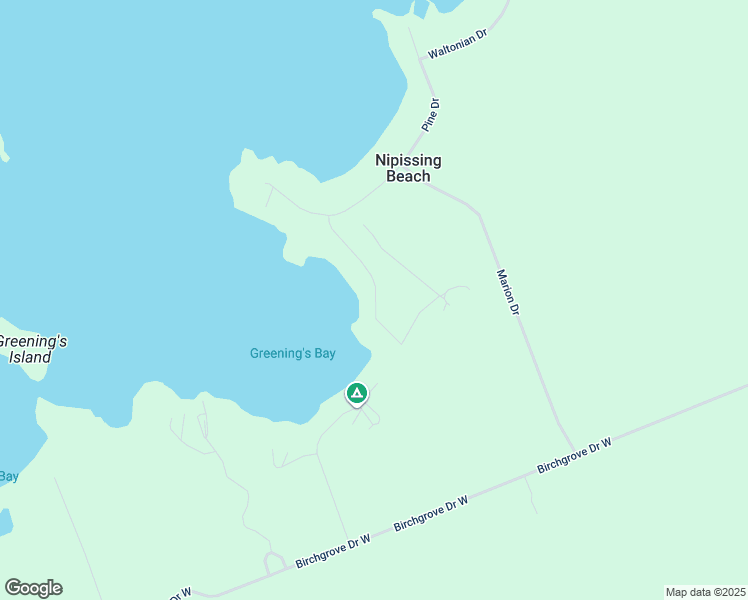 map of restaurants, bars, coffee shops, grocery stores, and more near 63 Westview Drive in Callander