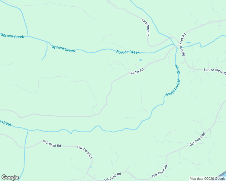 map of restaurants, bars, coffee shops, grocery stores, and more near 312 Hunter Road in Longview