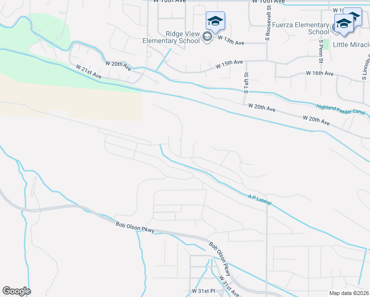 map of restaurants, bars, coffee shops, grocery stores, and more near 6700 Hildebrand Boulevard in Kennewick