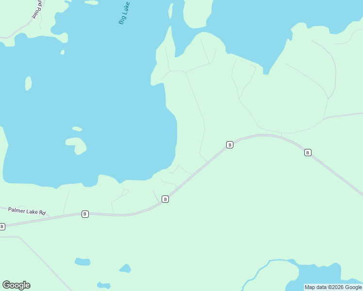 map of restaurants, bars, coffee shops, grocery stores, and more near 7123 Big Lake Road in Vilas County