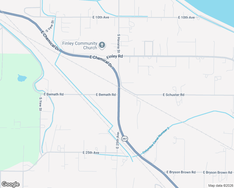 map of restaurants, bars, coffee shops, grocery stores, and more near 201706 East Bernath Road in Kennewick