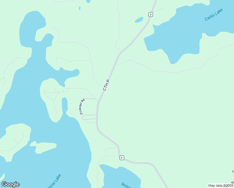 map of restaurants, bars, coffee shops, grocery stores, and more near 7132 CTH P in Vilas County