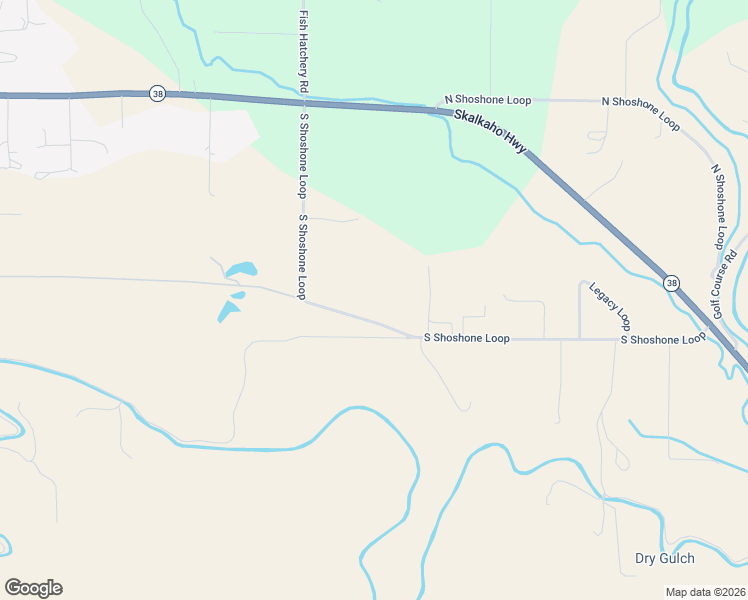 map of restaurants, bars, coffee shops, grocery stores, and more near 850-896 South Shoshone Loop in Hamilton