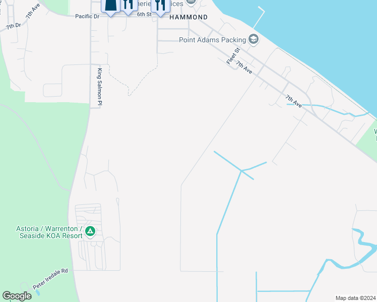 map of restaurants, bars, coffee shops, grocery stores, and more near in 