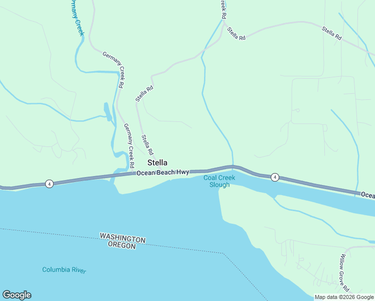 map of restaurants, bars, coffee shops, grocery stores, and more near 3015 Stella Road in Longview