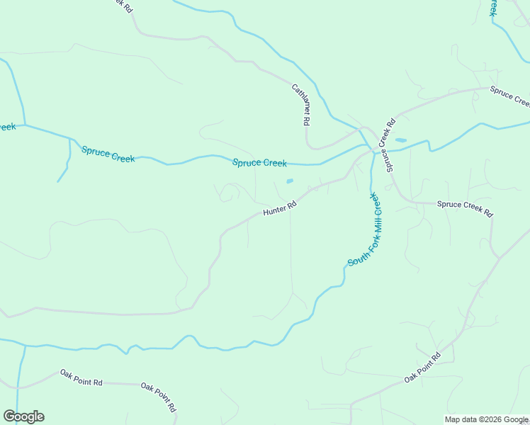 map of restaurants, bars, coffee shops, grocery stores, and more near 312 Hunter Road in Longview