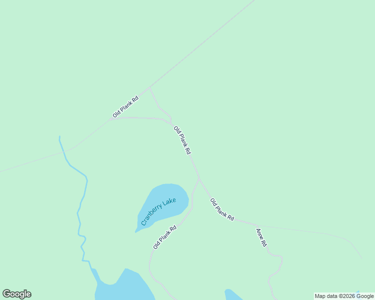 map of restaurants, bars, coffee shops, grocery stores, and more near Old Plank Road in Alger